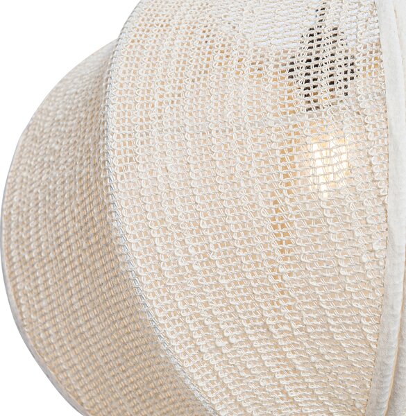 Lampada a sospensione orientale naturale 48 cm - Rob