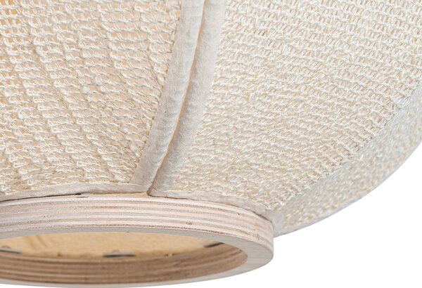 Lampada a sospensione orientale naturale 48 cm - Rob