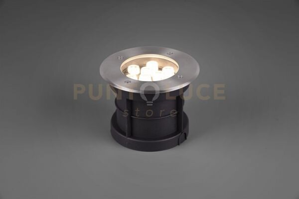 Belaja faro segnapassi incasso carrabile led da esterno tondo accia