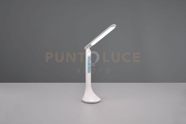 Patty lampada da studio led 4w 380lm, 4000k bianca ricaricabile con
