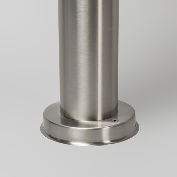 Lampada da esterno moderna in acciaio inox 100 cm con sfera in plastica IP44 - Sfera