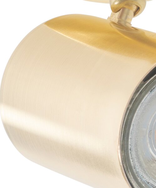 Faretto moderno regolabile in ottone - Jeana