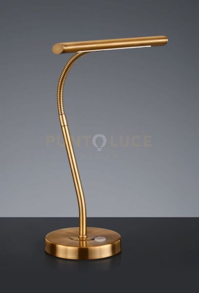Curtis lampada da tavolo led 4w · 1x 430lm, 3000k ottone invecchiat