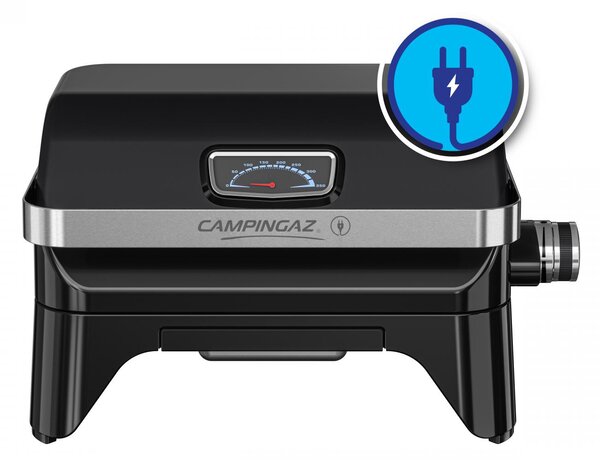 Campingaz Barbecue Elettrico da Giardino da Tavolo Portatile BBQ da Esterno Potenza 2300 Watt con Coperchio e Termostato - Attitude - 2177560
