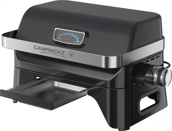 Campingaz Barbecue Elettrico da Giardino da Tavolo Portatile BBQ da Esterno Potenza 2300 Watt con Coperchio e Termostato - Attitude - 2177560