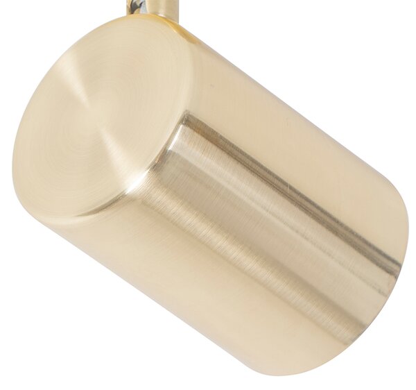Faretto moderno regolabile in ottone - Jeana