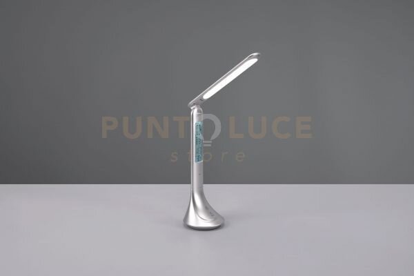Patty lampada da studio led 4w 380lm, 4000k alluminio ricaricabile 