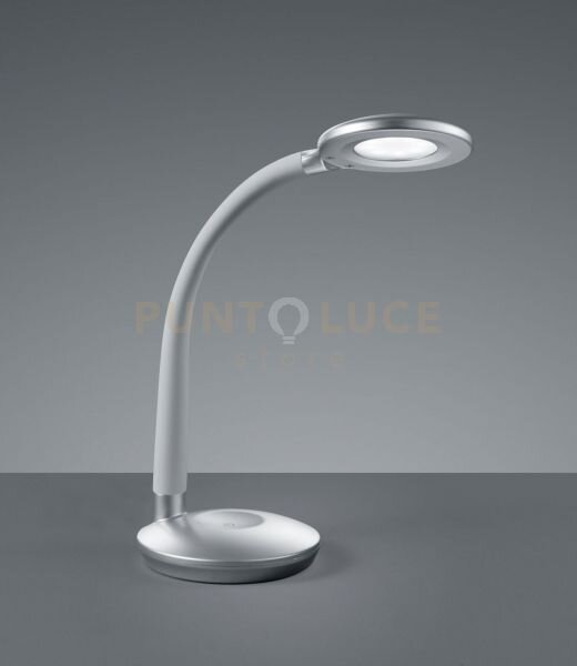 Cobra lampada da studio orientabile plastica alluminio h.47cm led 3