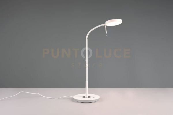 Monza lampada da studio led 12w 1400lm, 2300+3000+4000k con 2 snodi