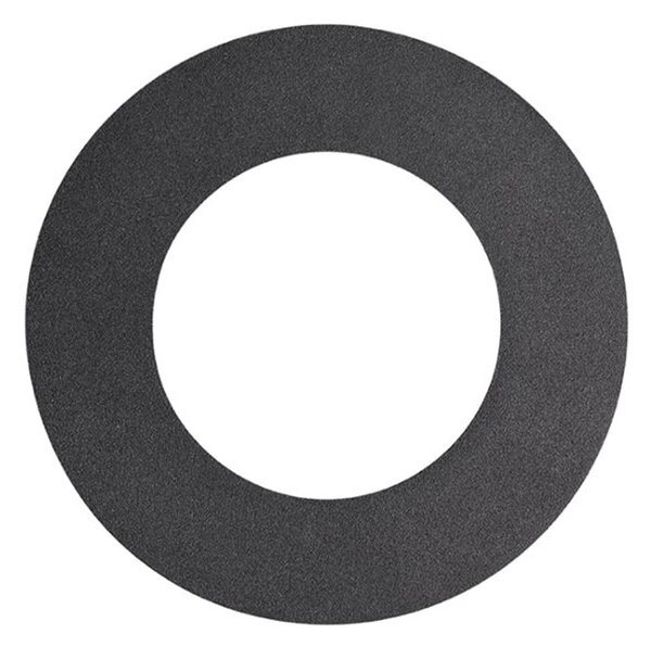 Faretto Incassato Tondo Nero Orientabile con Anello di Riempimento - Edu