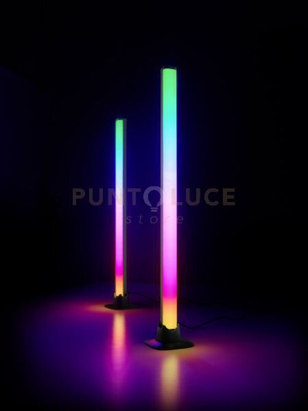 Boy set 2 lampade da tavolo led 10w con telecomando multifunzione 