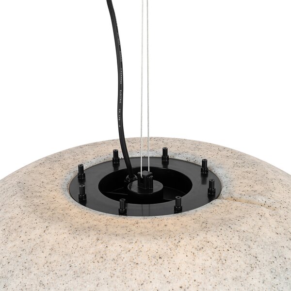 Lampada da esterno smart grigia 77 cm IP44 con Wifi A60 - Nura