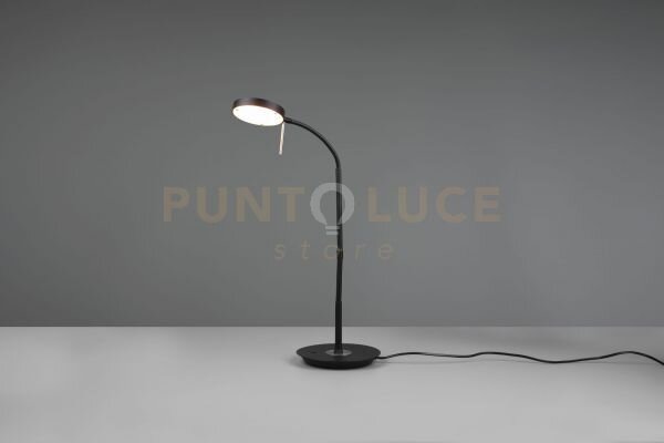Monza lampada da studio led 12w 1400lm, 2300+3000+4000k con 2 snodi