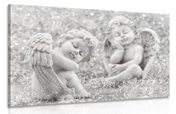 Quadro su tela – Coppia di angeli