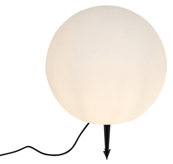 Lampada da esterno smart bianca 45 cm IP65 con WiFi A60 - Nura