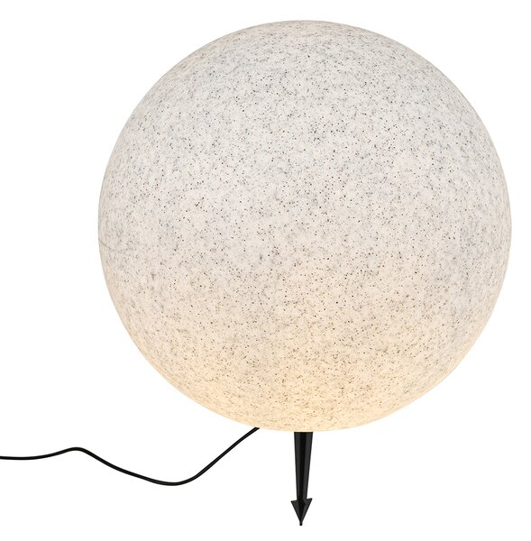 Lampada da esterno moderna grigia 56 cm IP65 - Nura
