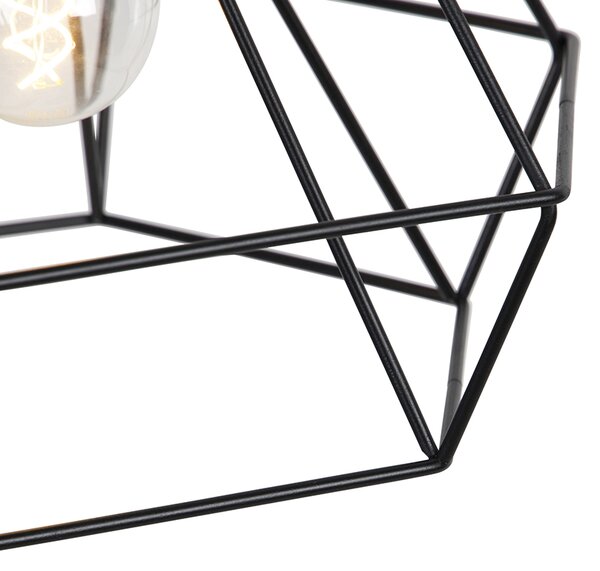 Lampada a sospensione scandinava nera - Karkass