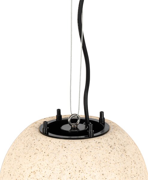 Lampada da esterno smart grigia 25 cm IP65 incl. WiFi A60 - Nura