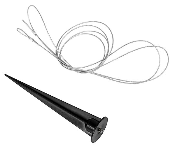 Lampada da esterno moderna bianca 25 cm IP65 - Nura
