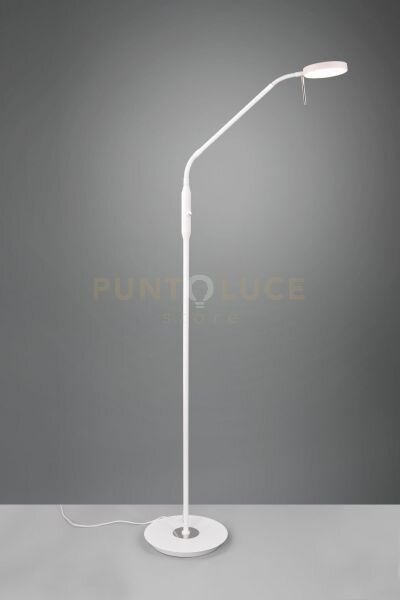 Monza piantana led 12w 1400lm, 2300+3000+4000k con 2 snodi flessibi