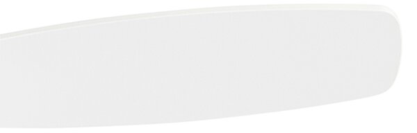 Ventilatore da soffitto bianco con stampa legno 96 cm con telecomando - Rotar