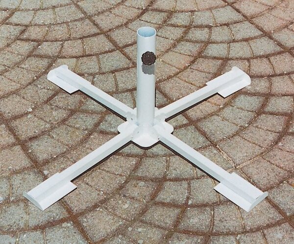 Giardini del Re Base per Ombrelloni a Croce da Giardino in acciaio pieghevole telescopico