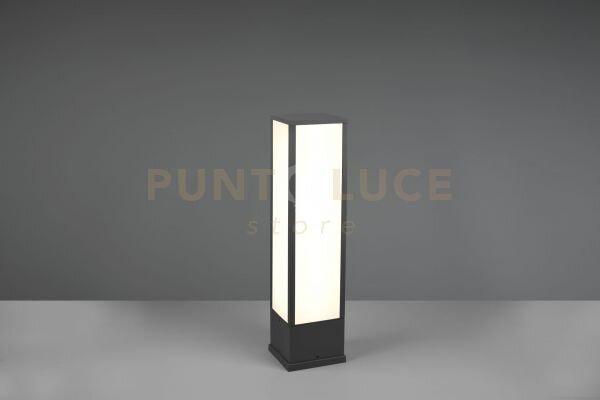 Fuerte palo led 15w 1700lm, 3000k da esterno rettangolare in fusio
