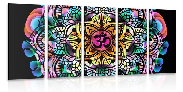 Quadri 5 pezzi – Mandala della salute