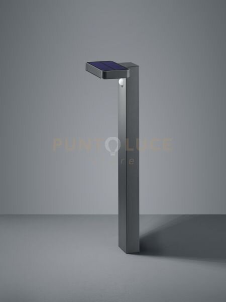 Esquel palo led da esterno solare ricaricabile antracite con sensor