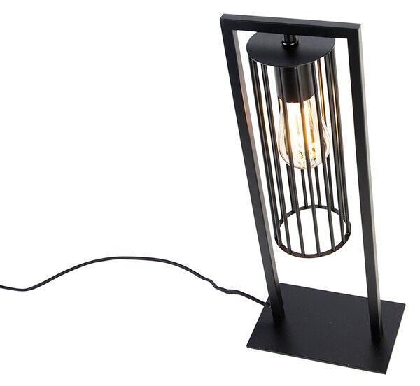 Lampada da tavolo moderna smart nera con Wifi ST64 - Balenco Wazo
