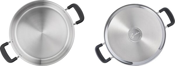 LAGOSTINA Batteria Pentole Induzione 13 Pezzi Antiaderenti con Accessori in Acciaio Inox 18/10 - Pratica