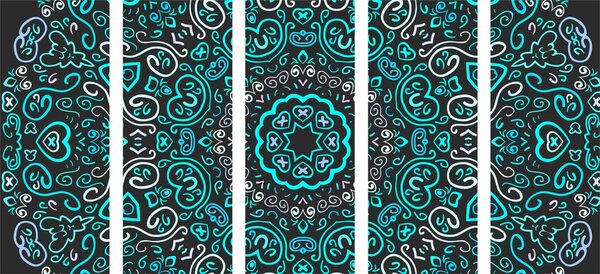 Quadri 5 pezzi – Mandala dell'amore