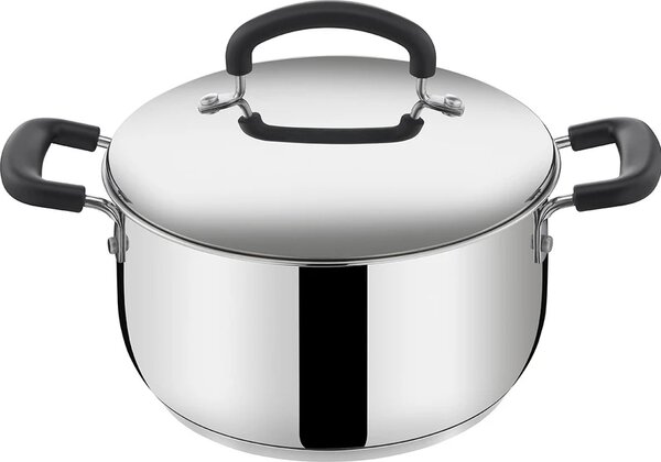 LAGOSTINA Batteria Pentole Induzione 13 Pezzi Antiaderenti con Accessori in Acciaio Inox 18/10 - Pratica