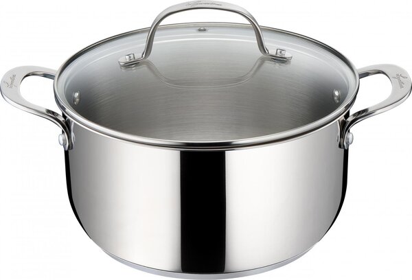 LAGOSTINA Batteria Pentole Induzione 13 Pezzi Antiaderenti con Accessori in Acciaio Inox - Evelia