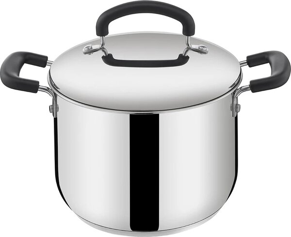 LAGOSTINA Batteria Pentole Induzione 13 Pezzi Antiaderenti con Accessori in Acciaio Inox 18/10 - Pratica