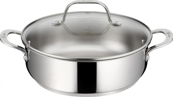 LAGOSTINA Batteria Pentole Induzione 13 Pezzi Antiaderenti con Accessori in Acciaio Inox - Evelia