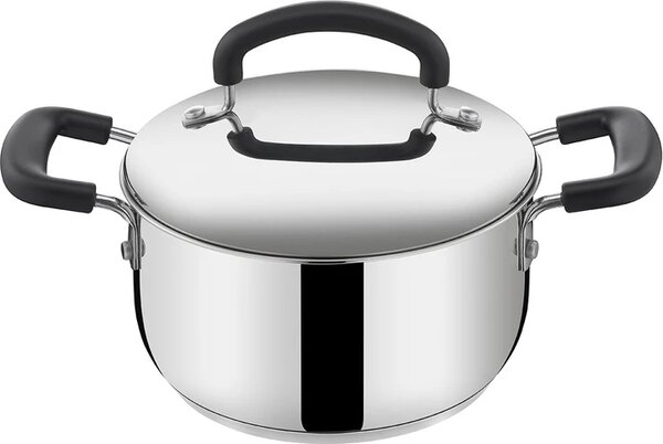 LAGOSTINA Batteria Pentole Induzione 13 Pezzi Antiaderenti con Accessori in Acciaio Inox 18/10 - Pratica