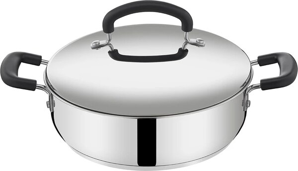 LAGOSTINA Batteria Pentole Induzione 13 Pezzi Antiaderenti con Accessori in Acciaio Inox 18/10 - Pratica
