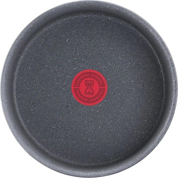 LAGOSTINA Batteria Pentole Induzione 13 Pezzi Antiaderenti con Manico Amovibile Salvaspazio in Acciaio Inox 18/10 - Ingenio Mineralis Green