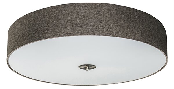 Lampada da soffitto intelligente color tortora 70 cm incl. 6 lampadine WiFi A60 - Drum Jute