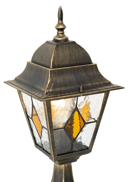 Lanterna da esterno vintage oro antico 45 cm - Antigua