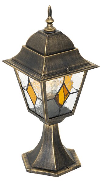 Lanterna da esterno vintage oro antico 45 cm - Antigua