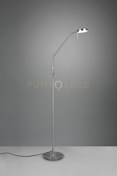 Monza piantana led 12w 1400lm, 2300+3000+4000k con 2 snodi flessibi