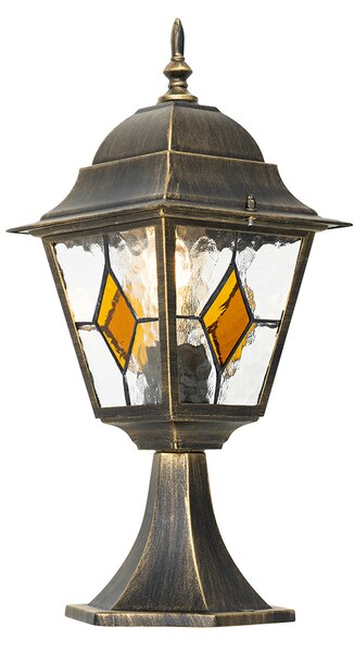 Lanterna da esterno vintage oro antico 45 cm - Antigua