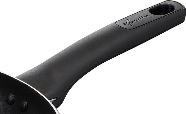 LAGOSTINA Batteria Pentole Induzione 8 Pezzi Antiaderenti in Alluminio colore Nero e Rosso - Cucina Mediterranea