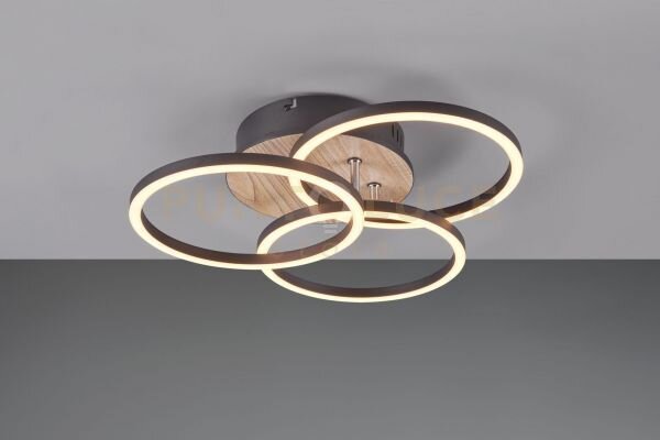 Circle plafoniera led 27w 3200lm, 2700 - 6000k 3 cerchi orientabili