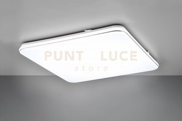 Blanca plafoniera led 46w 5600lm, 4000k quadrata dimmerabile con i