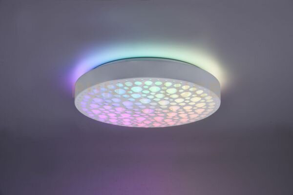 Chizu plafoniera led 22w 2500lm, 2700 - 6000k rotonda bianca effett