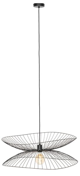 Lampada a sospensione di design nera 66 cm - PUA
