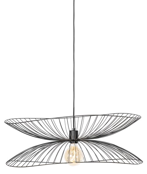 Lampada a sospensione di design nera 66 cm - PUA